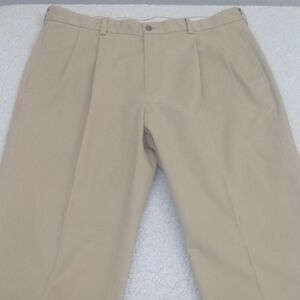 Brooks Brothers Tan Cotton Advantage Chino Pants (Elliot Fit)  38 - 26.75